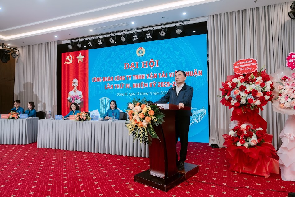 Chủ tịch Trịnh Trung Uý phát biểu tại Đại hội